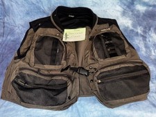 Gilet pesca a mosca grigio