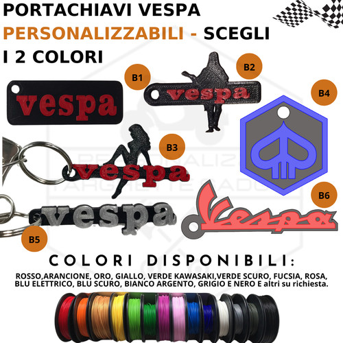 Portachiavi vespa piaggio - portachiavi,