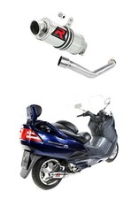 BURGMAN 400 Marmitta GP Dominator Terminale di Scarico 1998 1999 2000 2001 2002