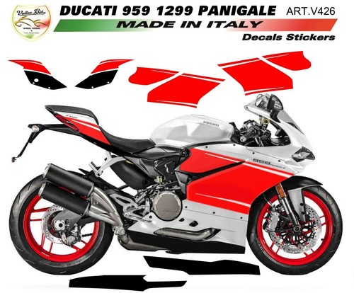 Kit adesivi ducati corse moto - adesivi,