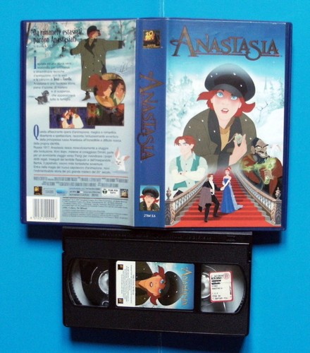 Vhs anastasia cartone - anastasia, (1997)
