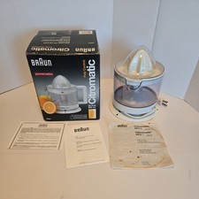 Braun Citromatic 4161 MPZ7 Spremiagrumi Elettrico Automatico Controllo Polpa Gourmet Messico