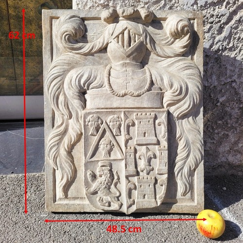 Stemma h62 marmo - cm,, scolpito