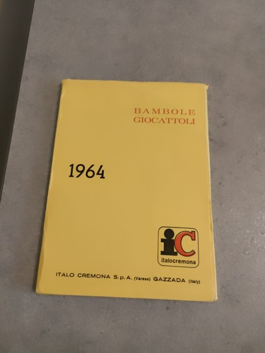 Catalogo italocremona 1964 - catalogo,