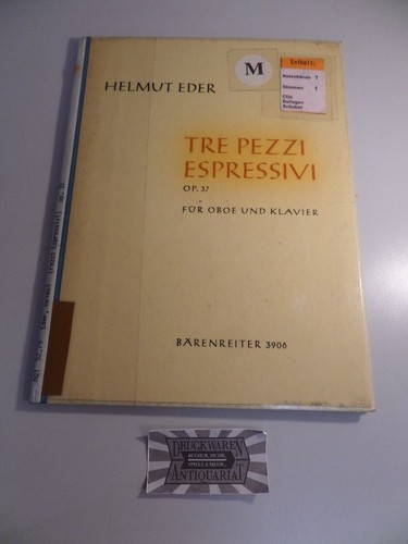 Tre pezzi espressivi für - , oboe