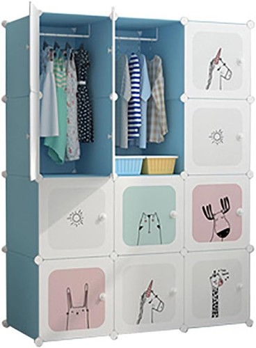 Armadio bambini con cubi - armadio,