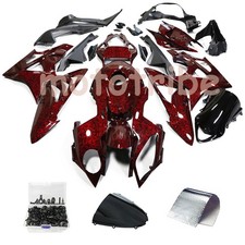 Red Forged Carbon Fiber