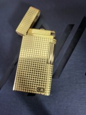 accendino marca caran d'ache placcato oro Cda geneve placcato in oro