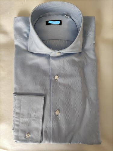 Camicia uomo classica celeste