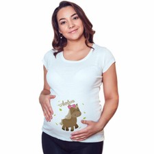 Maglia premaman grafica