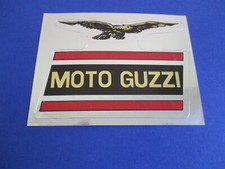 MOTO GUZZI Adesivo metallizzato PANINI'S Stickers con velina Motociclismo