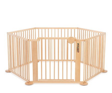 Box Recinto in legno di faggio come nuovo per bambini  0-24 mesi