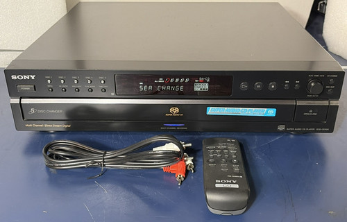 Sony scd ce595 sacd changer - scd-ce595, cd