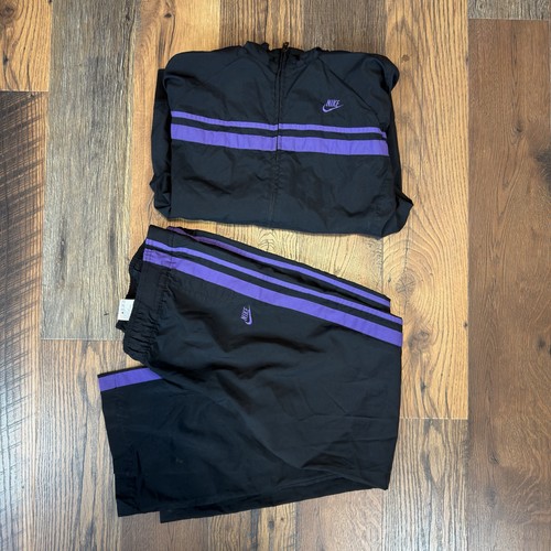 Tuta nike vintage nera - vintage, viola