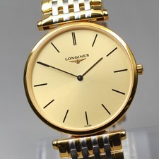 [Quasi Come Nuovo] Orologio Uomo Longines Grande Classique L4.709.2 Quarzo Oro GIAPPONE