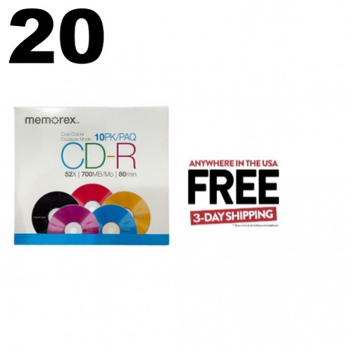 Memorex cool colors 52x - cool,