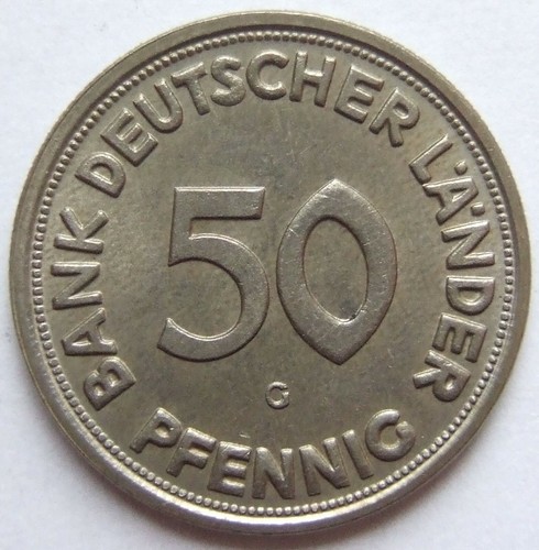 Moneta pfennig 1950 - moneta,