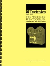 Technics 1500us 1506us - rs-1500us, rs-1506us