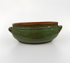 CERAMICHE COLI TEGAME BASSO 2 MANICI  COCCIO TERRACOTTA  19 cm