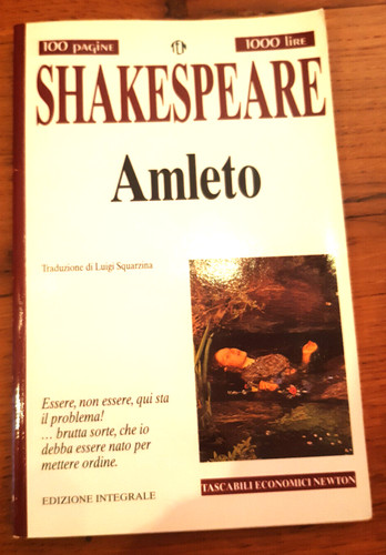 William shakespeare amleto - shakespeare,