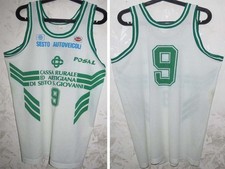 CANOTTA SHIRT MAGLIA  JERSEY BASKET SESTO MILANO ITALIA VINTAGE XL WORN ?