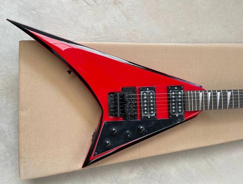 Chitarra elettrica rossa