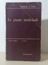 Le Piante Medicinali Libro Adalberto Varrò Garzanti Piccola Scientifica 1950