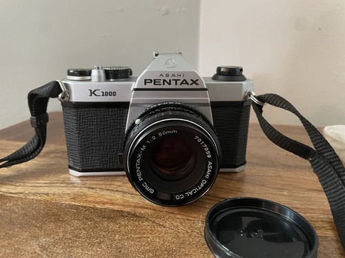 Asahi pentax k1000 fotocamera - asahi,