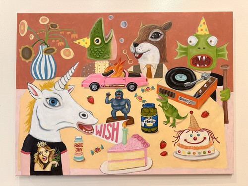 Quadro pop art originale - art,