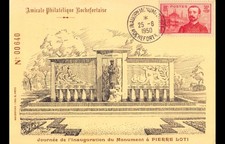Carte maximum - n° 353 Pierre