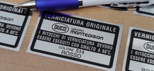 Adesivo etichetta restauro