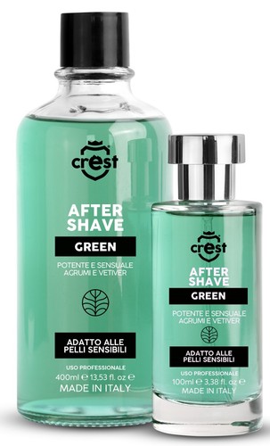 After shave green crest 400 - crest, ml