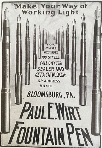Penna stilografica paul wirt - paul,