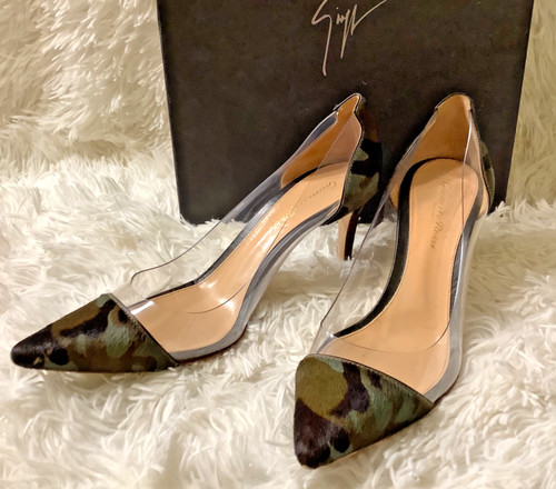 Tacchi gianvito rossi - rossi, plexi