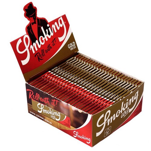 Cartine smoking oro lunghe - smoking,