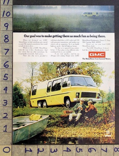 1974 gmc motorhome camper van - gmc,