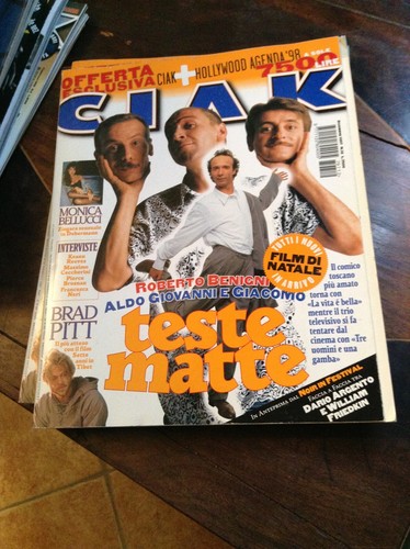 Ciak dic 1997 benigni bellucci - benigni,