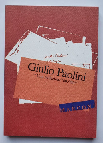 Giulio paolini una - giulio, "una