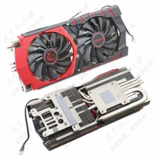 Per msi R9 390X/R9 390 GAMING Gruppo Ventola Raffreddamento Radiatore Drago Rosso