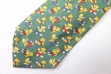 Cravatta uomo GOLF CLUB in seta made in Italy