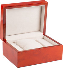 Cofanetto Porta Orologio in Radica  Astuccio Custodia Orologi in Legno Vero