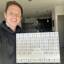 Nuovissimo barattolo 2024 Lenox Spice Village 24 pezzi collezione completa set box