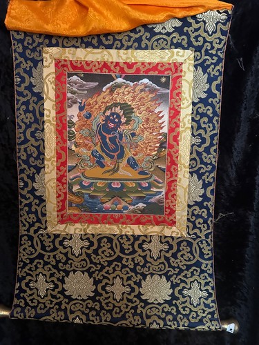 Vajrapani thangka - ,