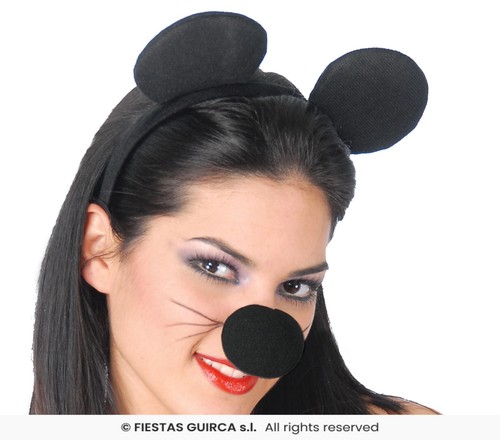 Cerchietto topolino orecchie - cerchietto,