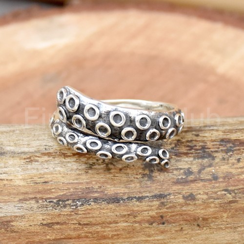 Anello polpo in - anello,
