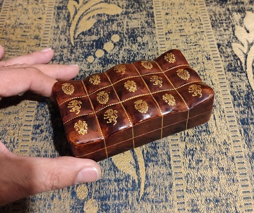 Scatola cofanetto cuoio - cofanetto,