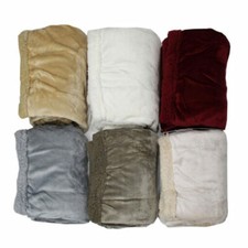 COPERTA PLAID EFFETTO LUCIDO