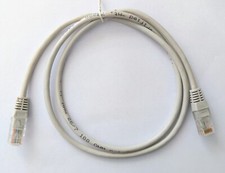 Set 10 Cavo Ethernet di Rete Cat.5e UTP 4 100 OHM 1 mt