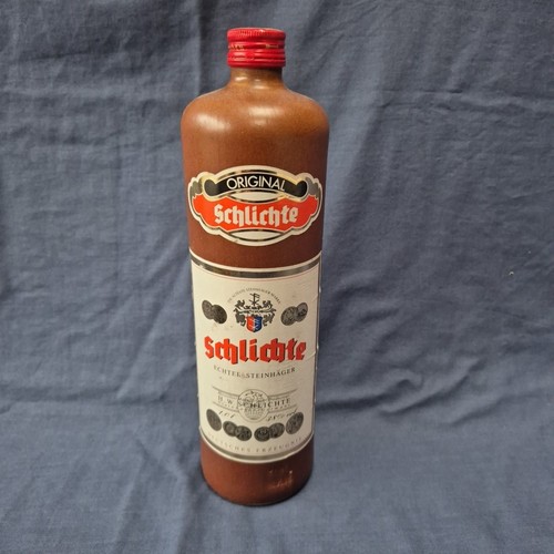 Vintage empty schlichte bottle - vintage,