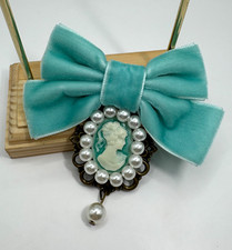 Vintage Victorian Blue Water
